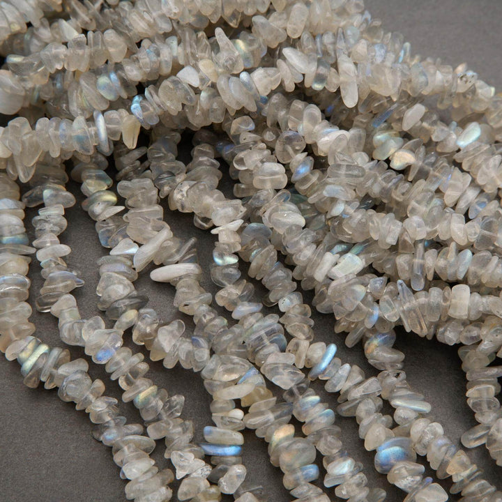 Labradorite · Smooth · Freeform Chips · 7mm, Tejas Beads, Beads