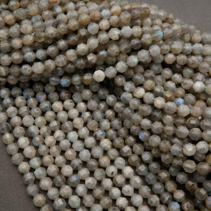 Labradorite · Faceted · Prism · 5.5mm, 6mm, Tejas Beads, Beads