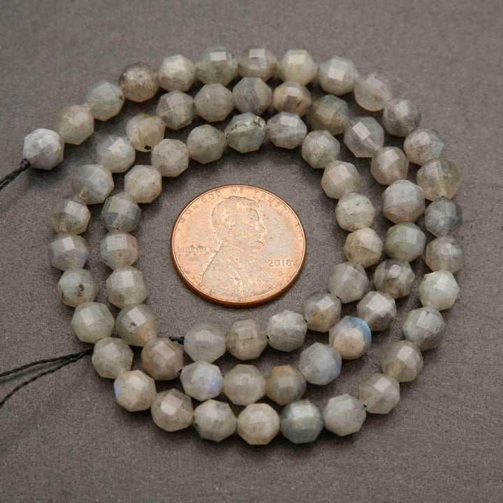 Labradorite · Faceted · Prism · 5.5mm, 6mm, Tejas Beads, Beads