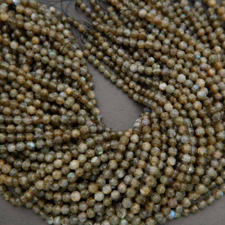 Labradorite · Faceted · Prism · 5.5mm, 6mm, Tejas Beads, Beads