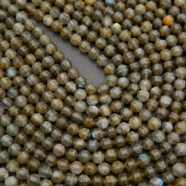 Labradorite · Faceted · Prism · 5.5mm, 6mm, Tejas Beads, Beads