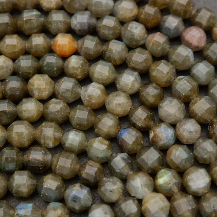 Labradorite · Faceted · Prism · 5.5mm, 6mm, Tejas Beads, Beads