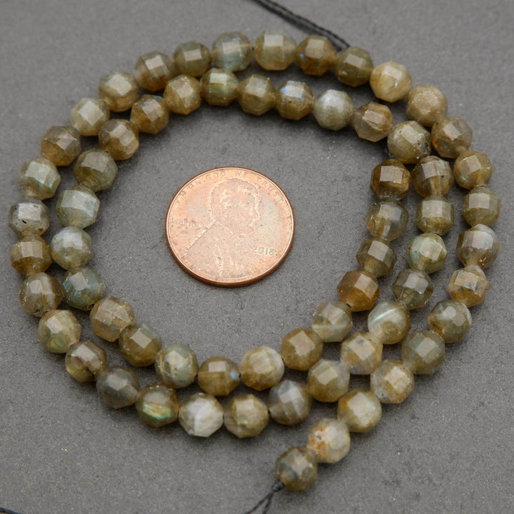 Labradorite · Faceted · Prism · 5.5mm, 6mm, Tejas Beads, Beads