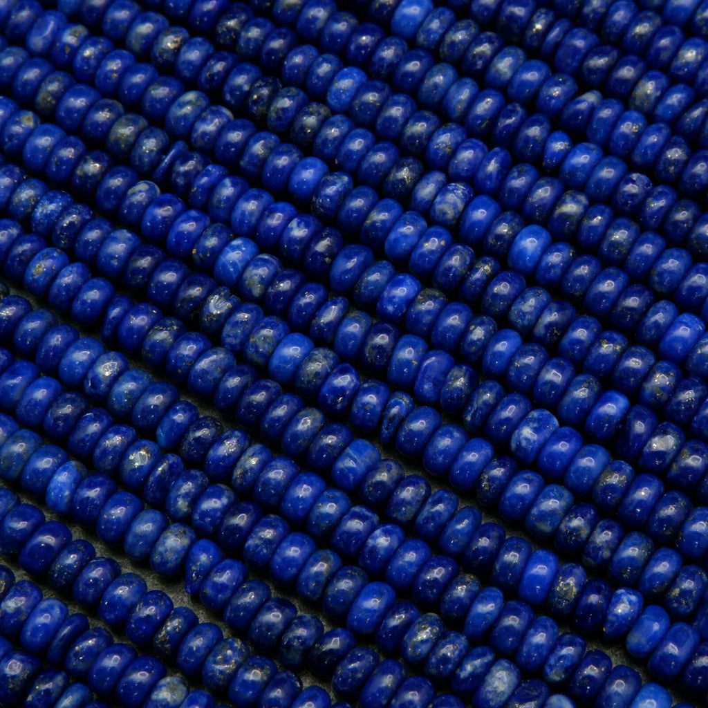 Lapis lazuli beads.