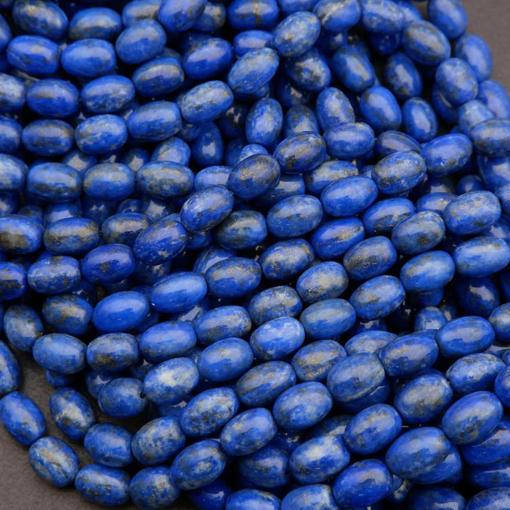 Lapis Lazuli · Smooth · Barrel · 7mm, Tejas Beads, Beads