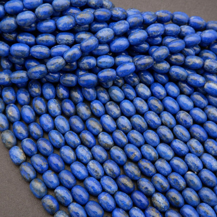 Lapis Lazuli · Smooth · Barrel · 7mm, Tejas Beads, Beads
