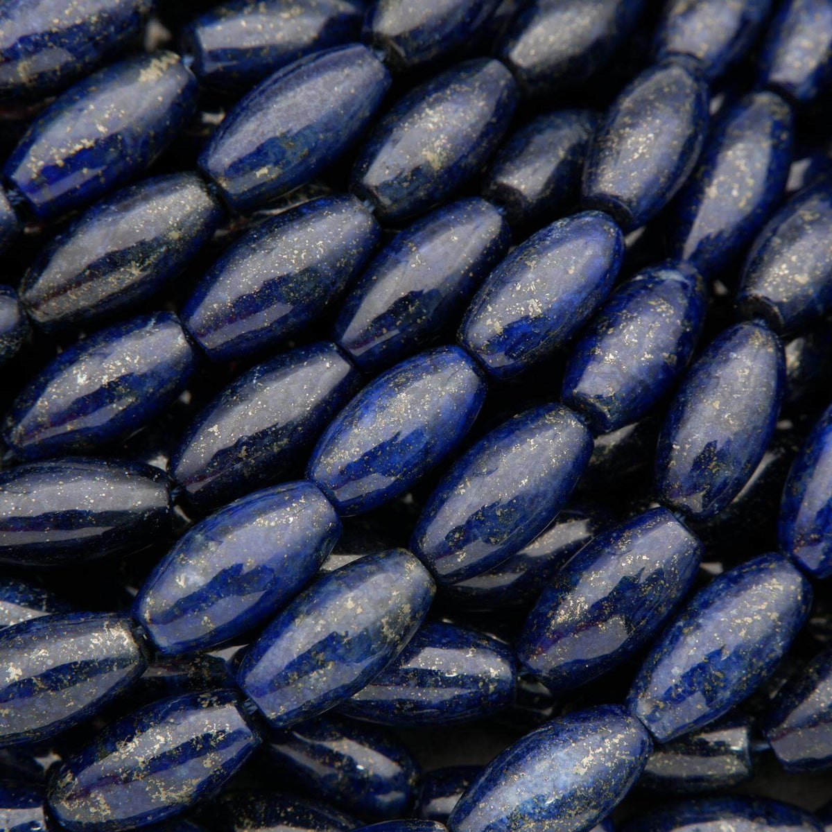 Volcanic Lava Rock Tube Beads - 12x14mm Gemstone Spacer Beads For Jewelry Making (Lead & Nickel Free)