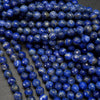 Faceted Lapis Lazuli Beads.