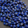 Lapis Lazuli · Faceted · Spiral Sphere · 8mm, 10mm, Tejas Beads, Beads