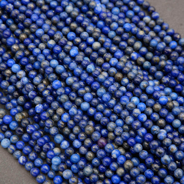 Lapis Lazuli · Smooth · Round · 4mm, Tejas Beads, Beads
