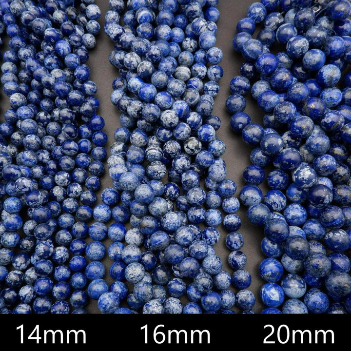 Lapis Lazuli · Smooth · Round · 14mm, 16mm, 18mm, 20mm, Tejas Beads, Beads