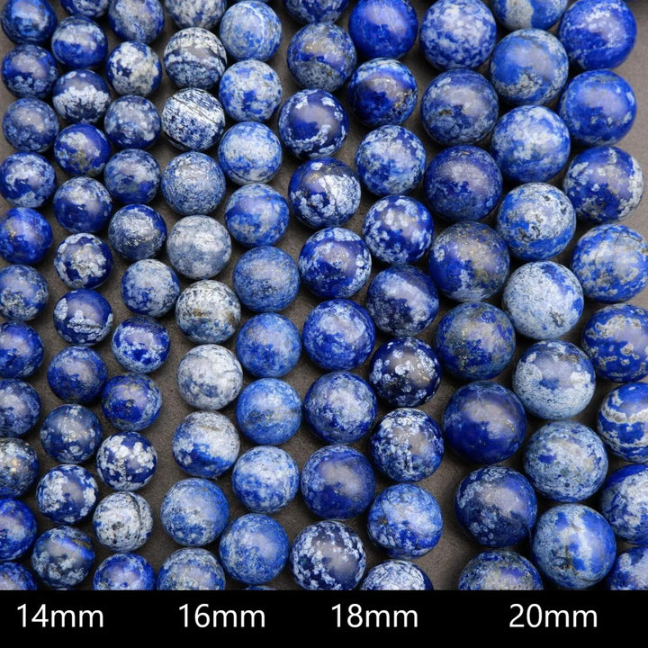 Lapis Lazuli · Smooth · Round · 14mm, 16mm, 18mm, 20mm, Tejas Beads, Beads