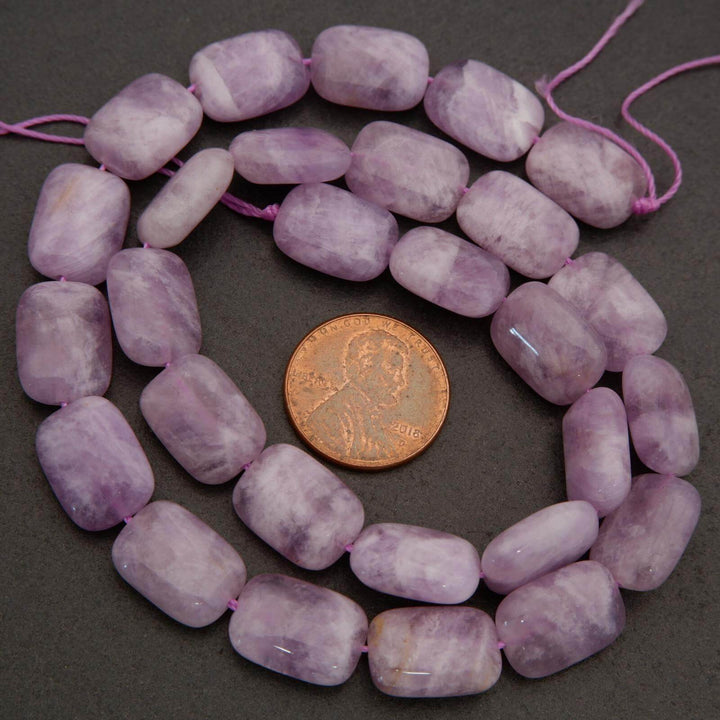 Lavender Cape Amethyst · Smooth · Rectangle · 10mm, Tejas Beads, Beads