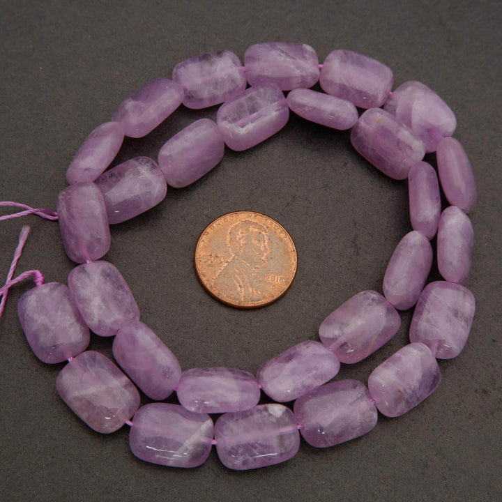 Lavender Cape Amethyst · Smooth · Rectangle · 10mm, Tejas Beads, Beads