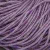 Close-up of purple and gray cylindrical beads.