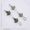 Leaf clasp silver jewelry findings