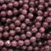 Close-up of purple beads