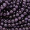 Close-up of purple beads