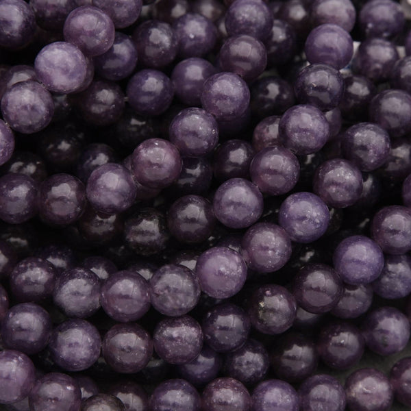 Close-up of purple beads
