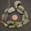 Roman Glass · Matte · Freeform · Graduated 6mm to 10mm, Tejas Beads, Beads