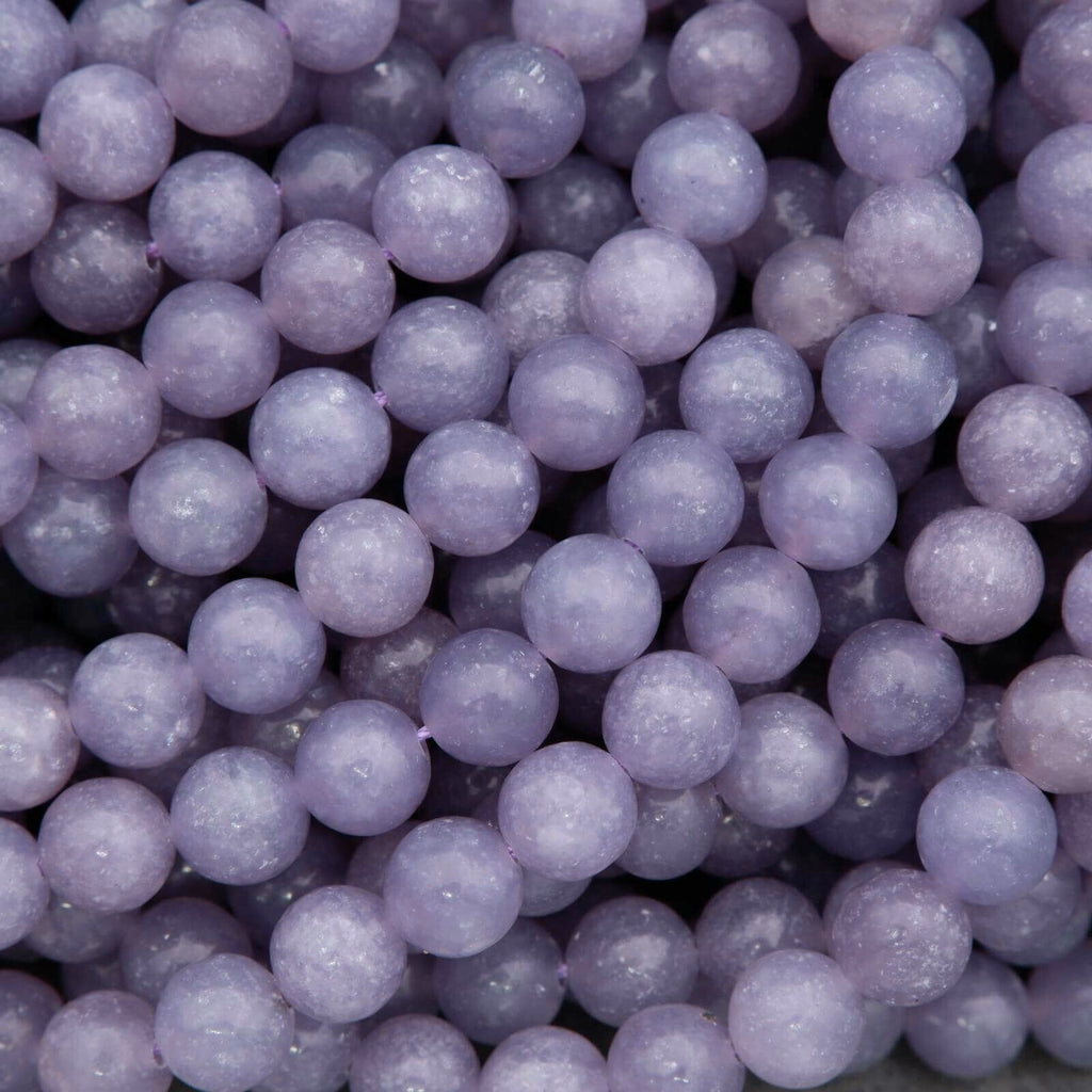 Close-up of purple beads