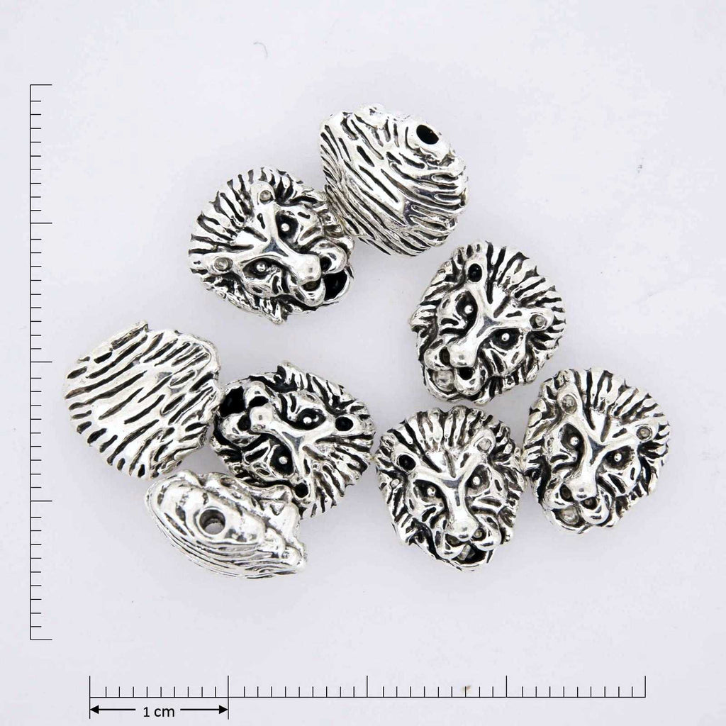 Lion Head Silver Jewelry Findings.