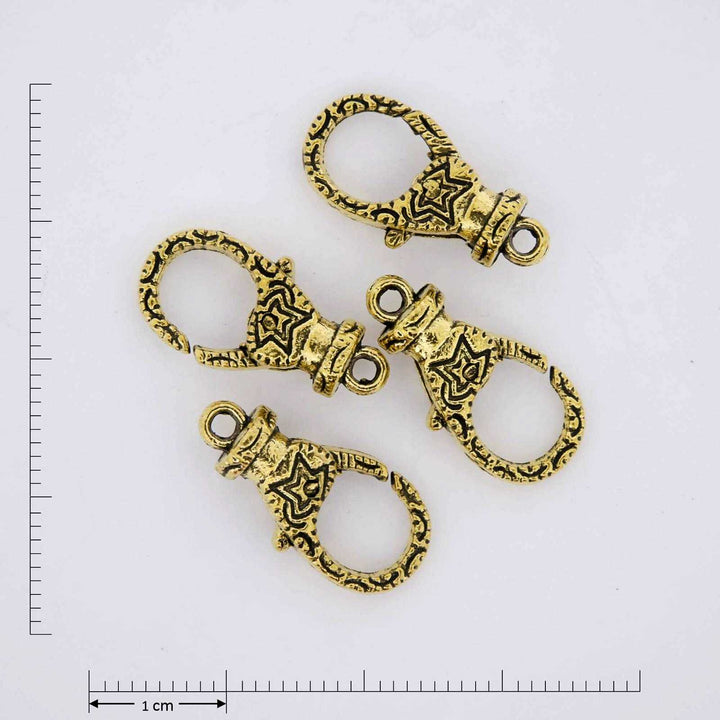 Lobster clasp gold jewelry findings