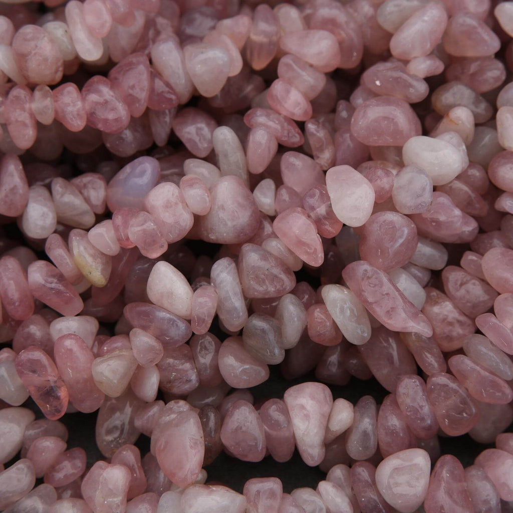 Close-up of pink stones with a dark background
