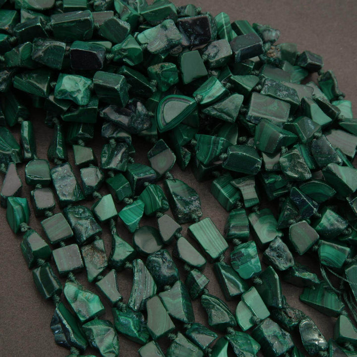 Close-up of green tesserae on a brown background