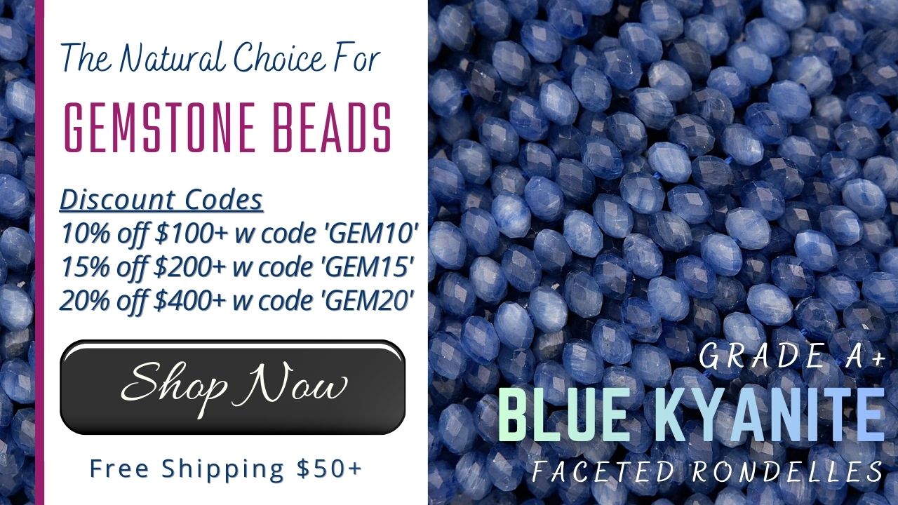 Gemstone Beads Discount Codes, 10% Off $100+ w/ Code GEM10, 15% Off $200+ w/ Code GEM15, 20% Off $400+ w/ Code GEM20