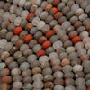 African bloodstone beads.