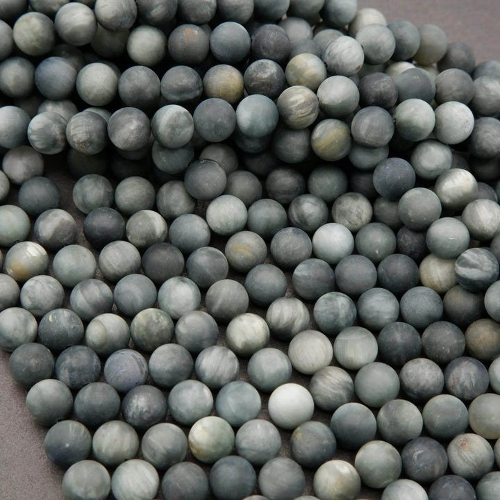 Eagle's Eye · Matte · Round · 6mm, 8mm, 10mm, Tejas Beads, Beads