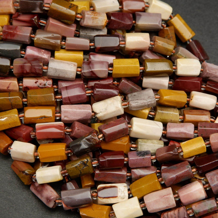 Mookaite beads.