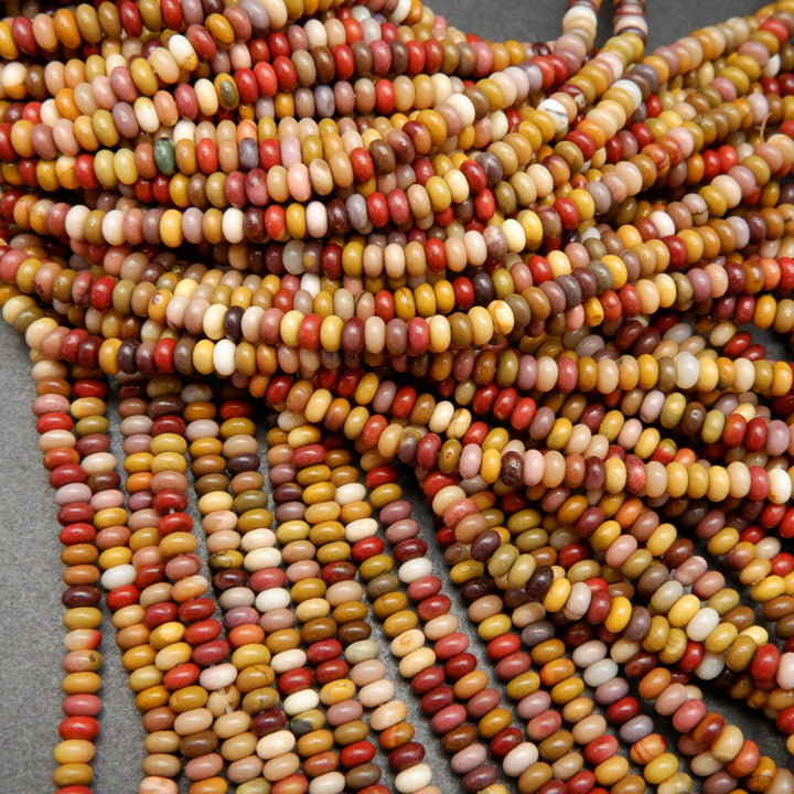 Multicolor Mookaite Beads.