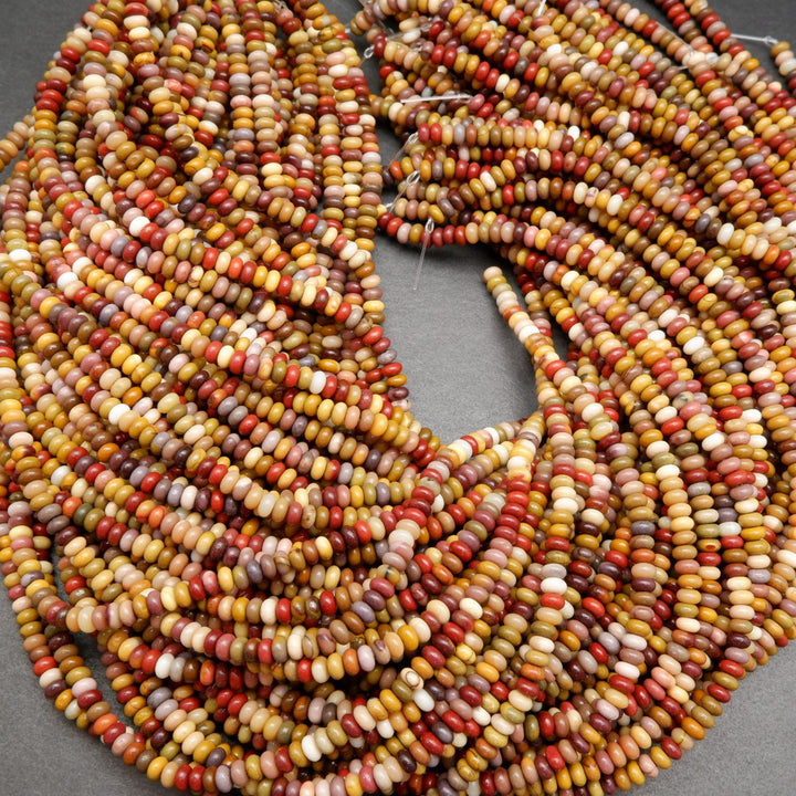 Multicolor Mookaite Beads.