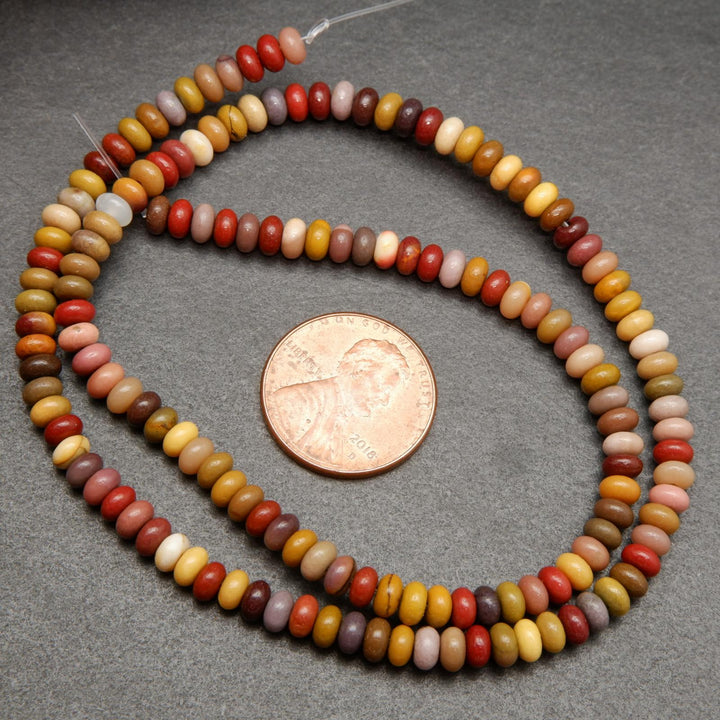 Multicolor Mookaite Beads.
