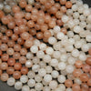 Moonstone beads.