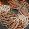Moonstone beads.