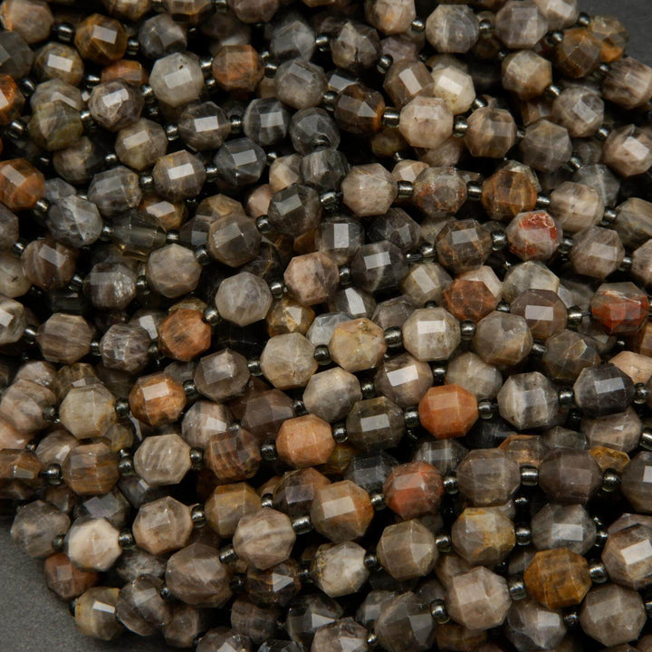 Moonstone prism beads.
