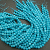 Nile Blue quartz beads.