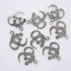 Om aum silver jewelry finding charm