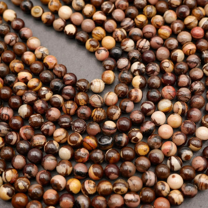 Outback Jasper · Smooth · Round · 6mm, 8mm, 10mm, Tejas Beads, Beads