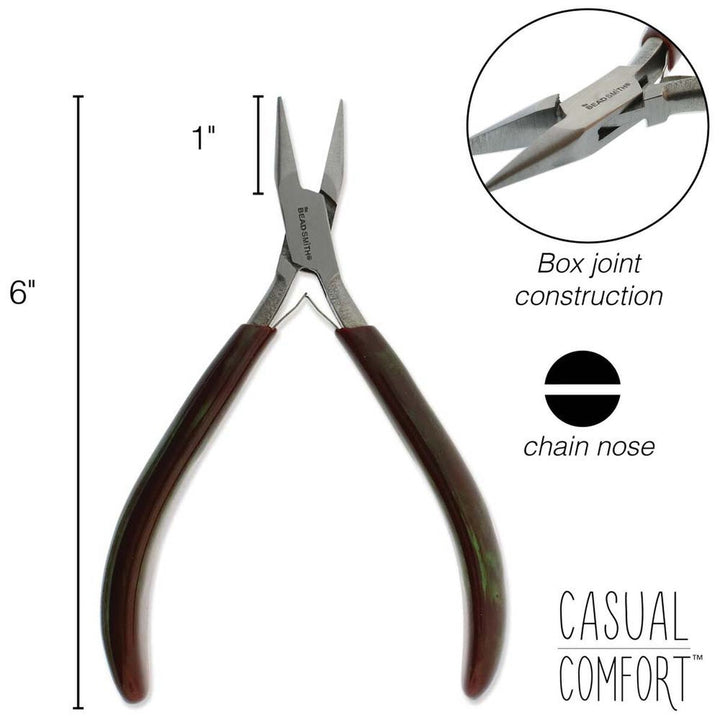 Beadsmith Chain Nose Plier · Casual Comfort, Tejas Beads, Art & Crafting Tools