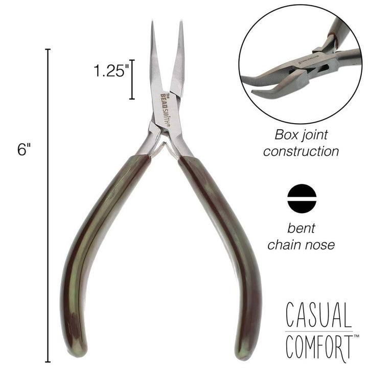 Beadsmith Bent Nose Plier · Casual Comfort, Tejas Beads, Art & Crafting Tools