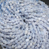 Blue lace agate chip beads.