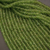Peridot A+ · Faceted · Heishi · 5mm, 6mm, 7mm, Tejas Beads, Beads
