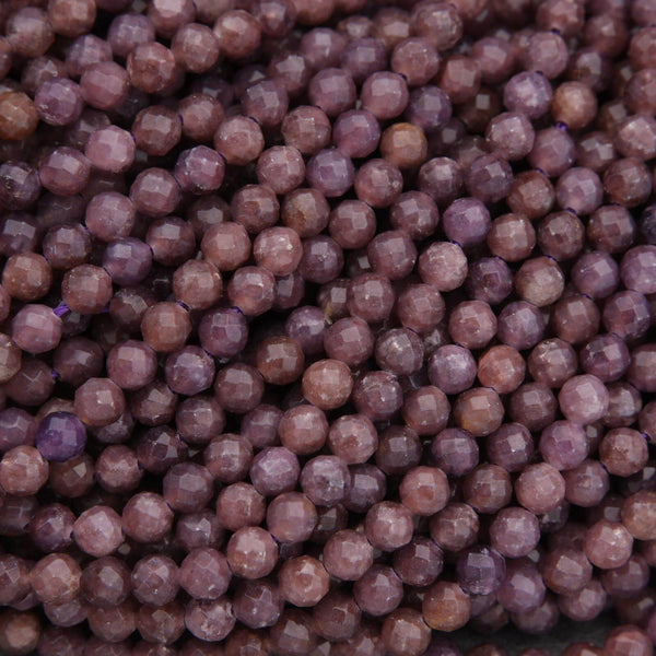 Close-up of purple beads