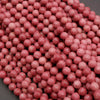 Pink Rhodonite A · Faceted · Round · 8mm, Tejas Beads, Beads
