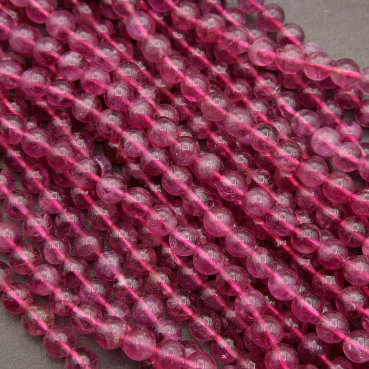 Purple Fluorite A · Smooth · Round · 6mm, 8mm, 10mm, Tejas Beads, Beads
