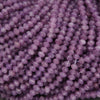 Close-up of purple beads